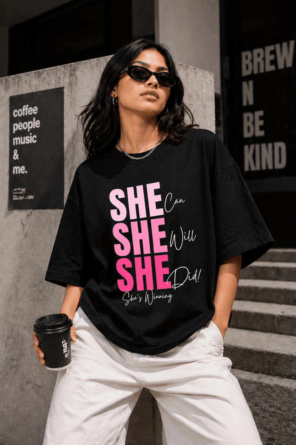She Can. She Will. She Did.
